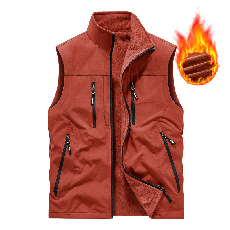 🧥👕Gilet oversize senza maniche da uomo con tasche
