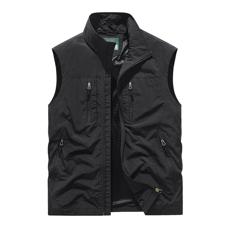 🧥👕Gilet oversize senza maniche da uomo con tasche