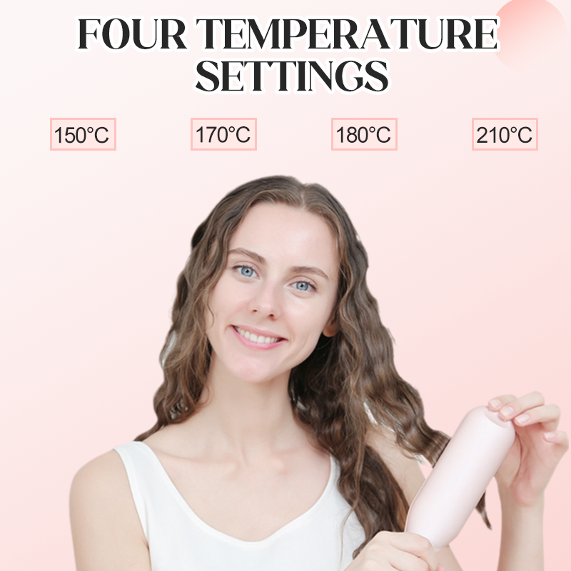 Piastra ondulante per capelli con quattro temperature