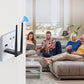 📶🚀 Amplificatore WiFi USB con doppia antenna, amplia la copertura WiFi a casa e in ufficio 🏠✨
