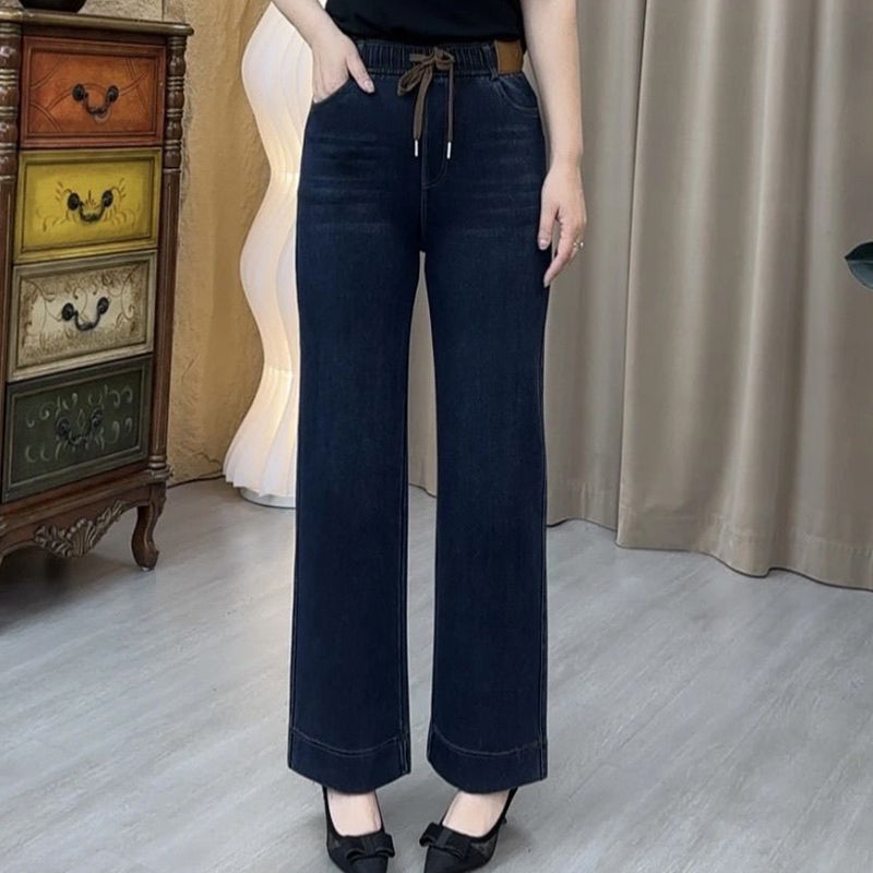 Pantaloni casual da donna a gamba tesa