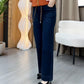 Pantaloni casual da donna a gamba tesa
