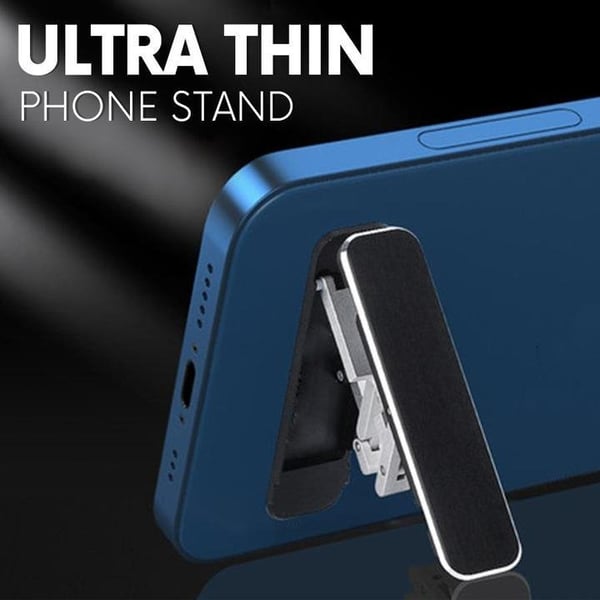 📱Supporto telefonino adesivo ultrasottile! Angolo regolabile 0-100°, pieghevole, portatile. Usa il telefono a mani libere ovunque tu sia!
