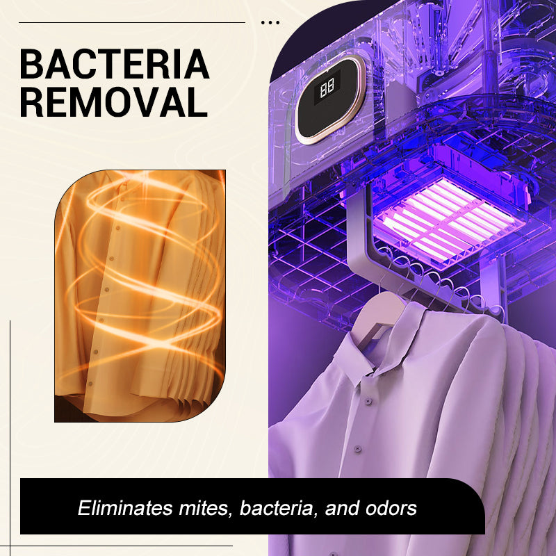 🔥Mini asciugatrice portatile pieghevole -✨Di' addio ai vestiti che puzzano di umidità!