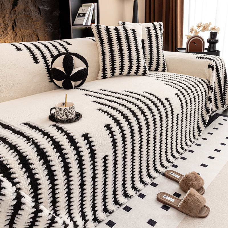 🛋️✨ Copridivano in Peluche Morbido & Antiscivolo – 9 Colori, 5 Misure (180x130cm a 180x420cm) – Protezione Elegante per Divano 1-4+ Persone 🏠💕