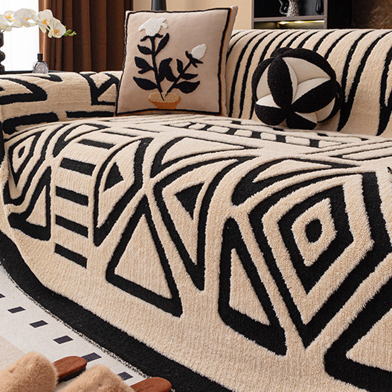 🛋️✨ Copridivano in Peluche Morbido & Antiscivolo – 9 Colori, 5 Misure (180x130cm a 180x420cm) – Protezione Elegante per Divano 1-4+ Persone 🏠💕