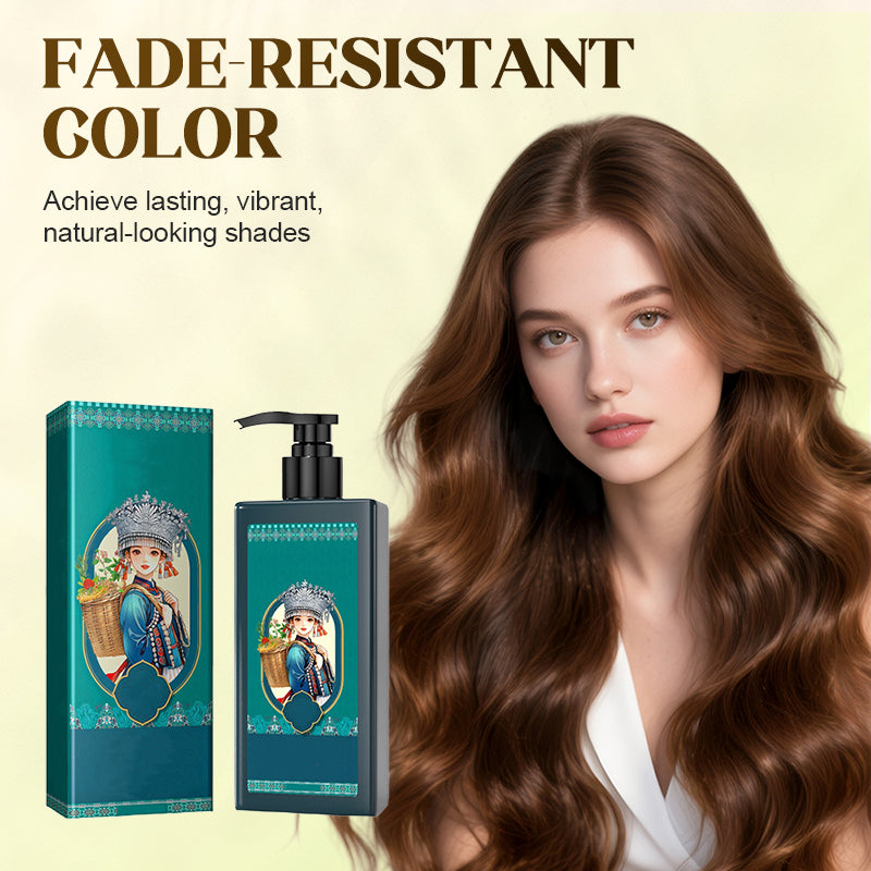 207ml Tintura per capelli all'estratto vegetale per capelli grigi