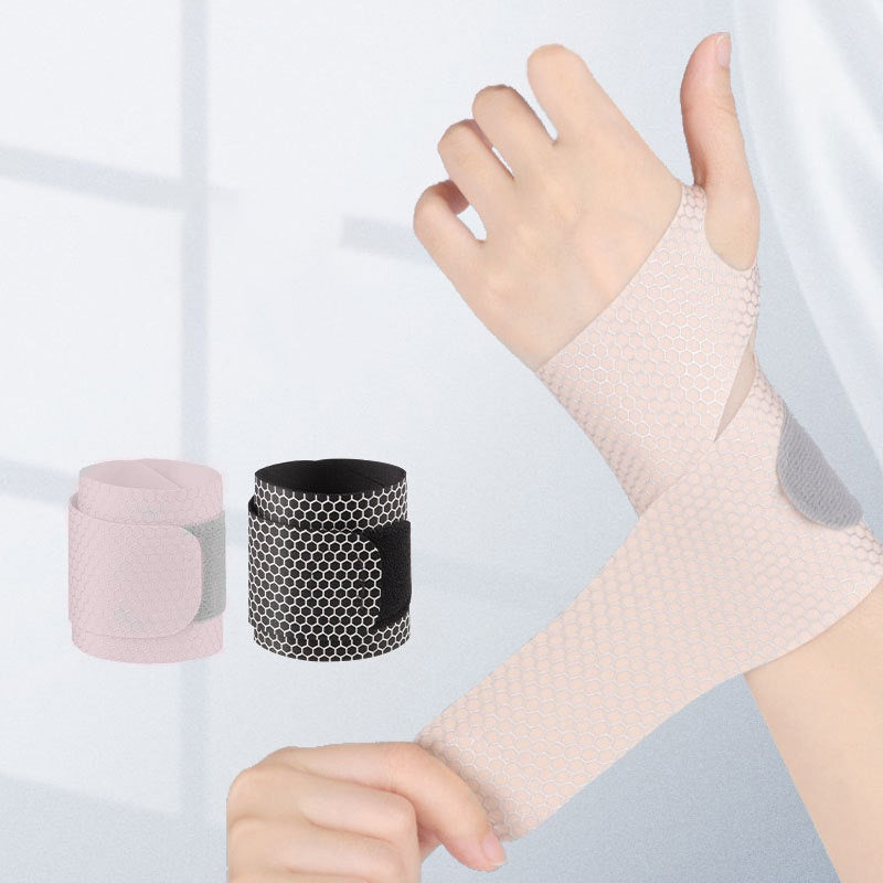 Polsiera Compressiva Ultra Sottile Regolabile – Supporto per Polso e Pollice
