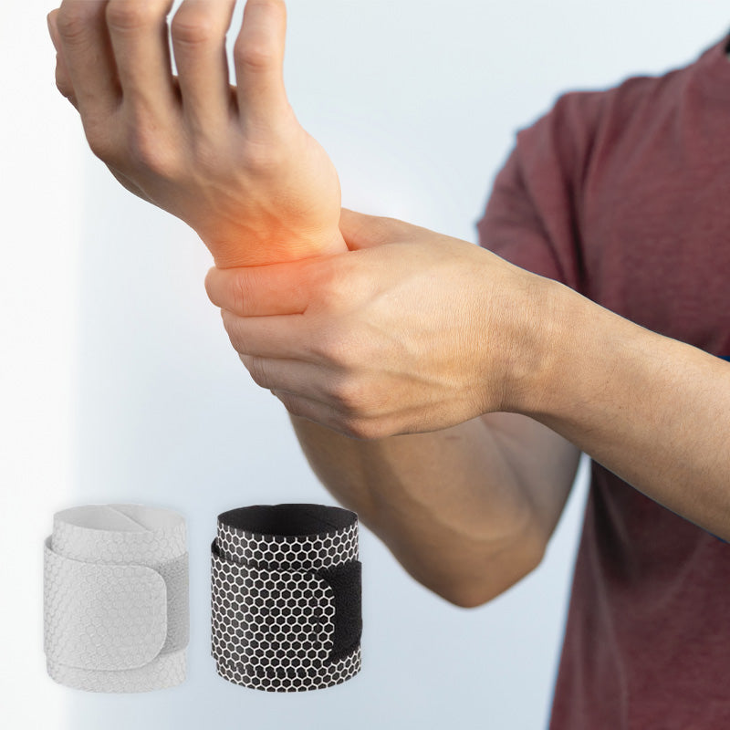 Polsiera Compressiva Ultra Sottile Regolabile – Supporto per Polso e Pollice