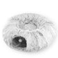 Cuccia Morbida a Tunnel Pieghevole 2 in 1 per Gatti