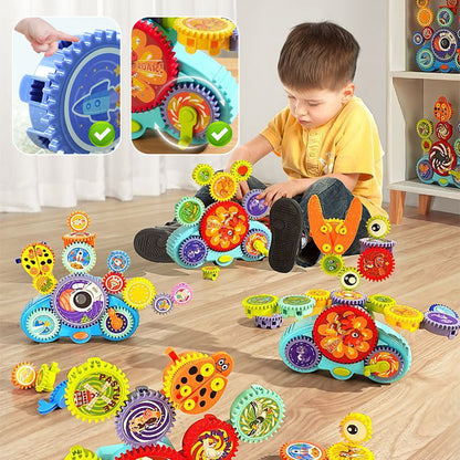 🥳2026 NUOVO ARRIVO🥳💥OLTRE 50K VENDUTI! 🧩Giocattolo elettrico trasformabile con blocchi da costruzione, assemblaggio divertente per bambini ✨