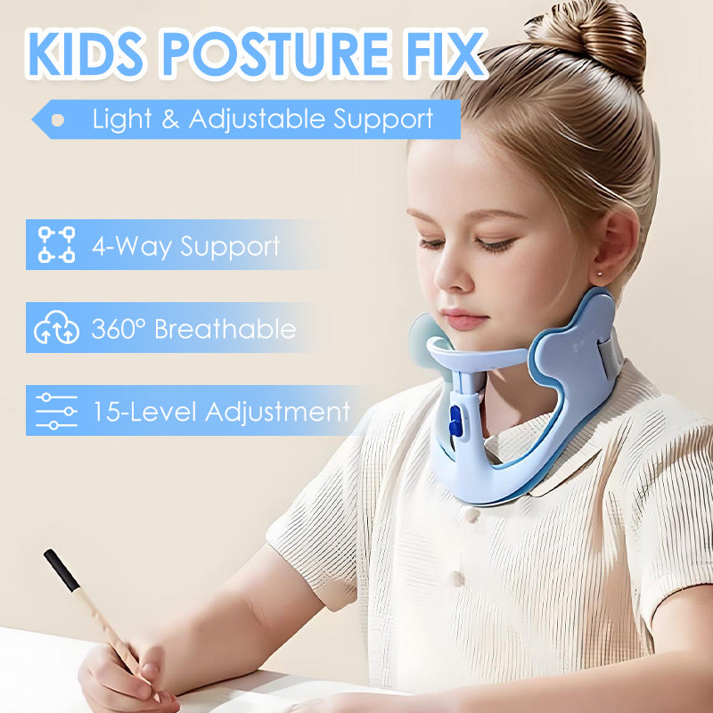 🥳2026 HOT SALE🥳💞50K+ SOLD!🧒🦴 50% OFF! Kids Posture Fix – 4‑way support, 15‑level height adjust. Lightweight & breathable.📚✨
