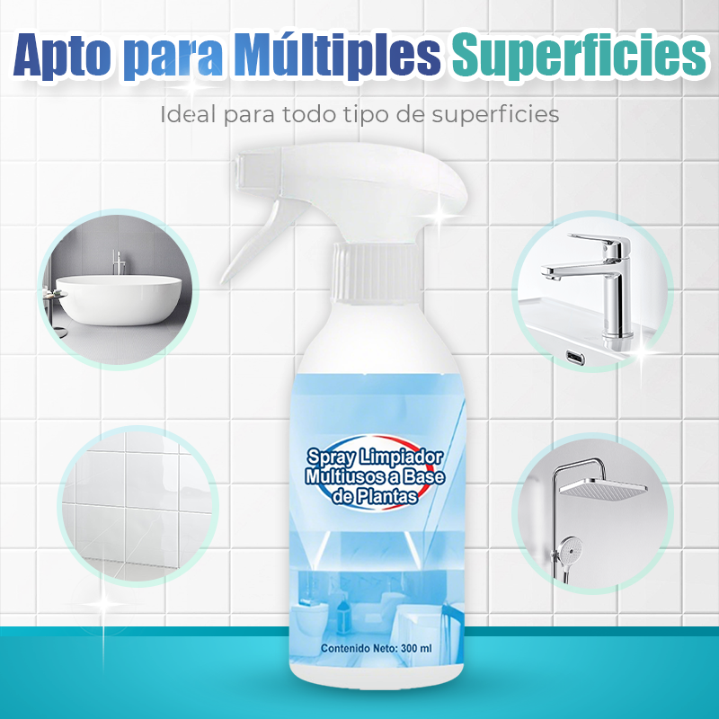 Spray detergente multiuso a base vegetale