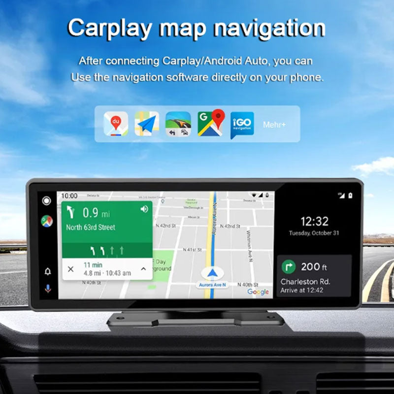 Schermo portatile CarPlay per auto