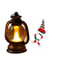 ⛄ 50% DI SCONTO ORA! ✨ Mini lanterna pupazzo di neve - Luce LED con cappello e sciarpa rimovibili per decorazioni festive 🎄💡