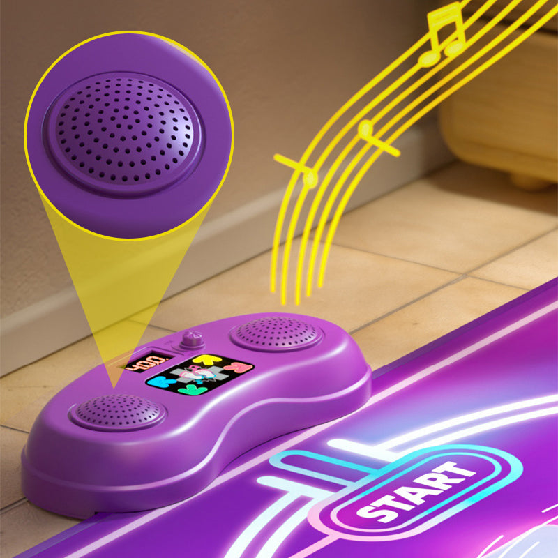 Tappeto da Ballo Interattivo con Bluetooth, Musica e Luci