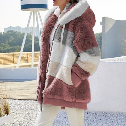 🎅 Vendita calda 49% OFF🔥Cappotto imbottito a contrasto🐑