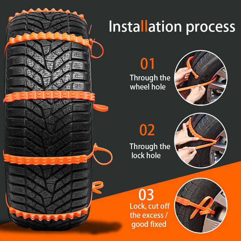 🔥Saldi invernali🚗Catene antiscivolo per auto super resistenti all'usura