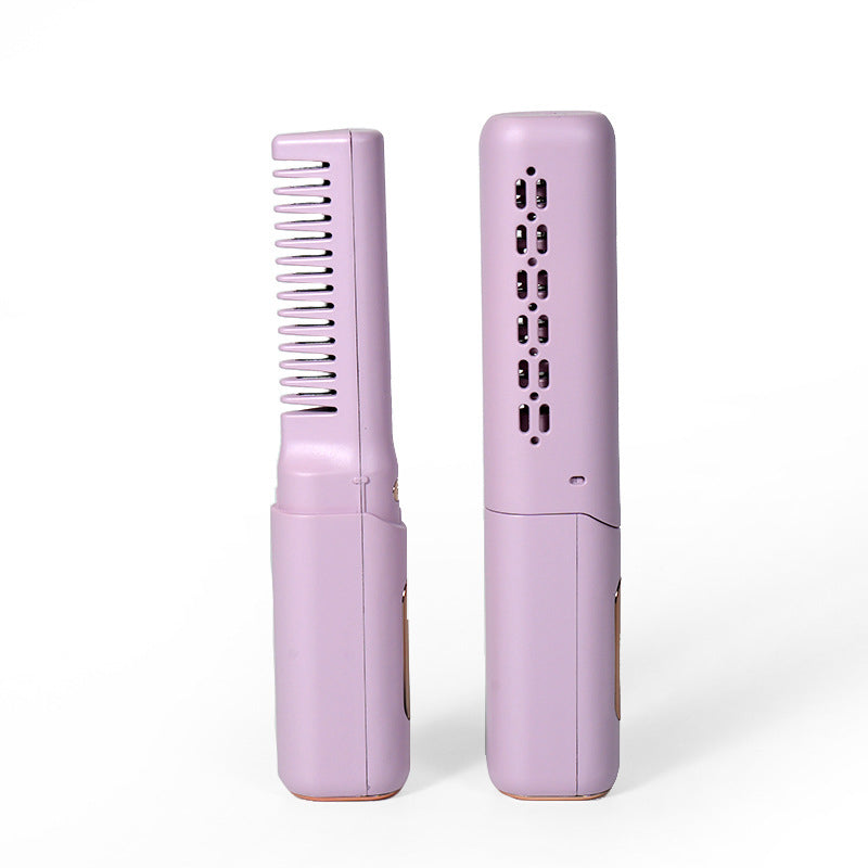 Pettine lisciante per capelli portatile e senza fili