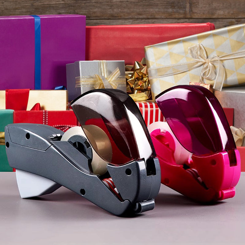 🎁 ULTIMA OCCASIONE: 49% DI SCONTO ✨✂️ Porta-nastro portatile azionabile con una mano, rapido, ordinato e senza batterie