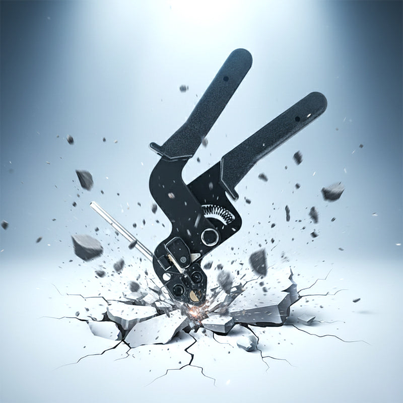 🔧 50% DI SCONTO! ⚡ Utensile ad alte prestazioni per fascette in acciaio inox – Robusto, preciso e facile da usare – Ideale per la gestione dei cavi e i lavori di fissaggio in casa 🛠️