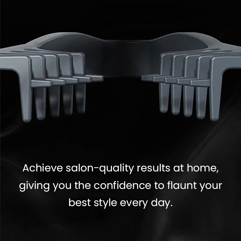 Wide-tooth volumizing comb – Professional styling comb for men and wome