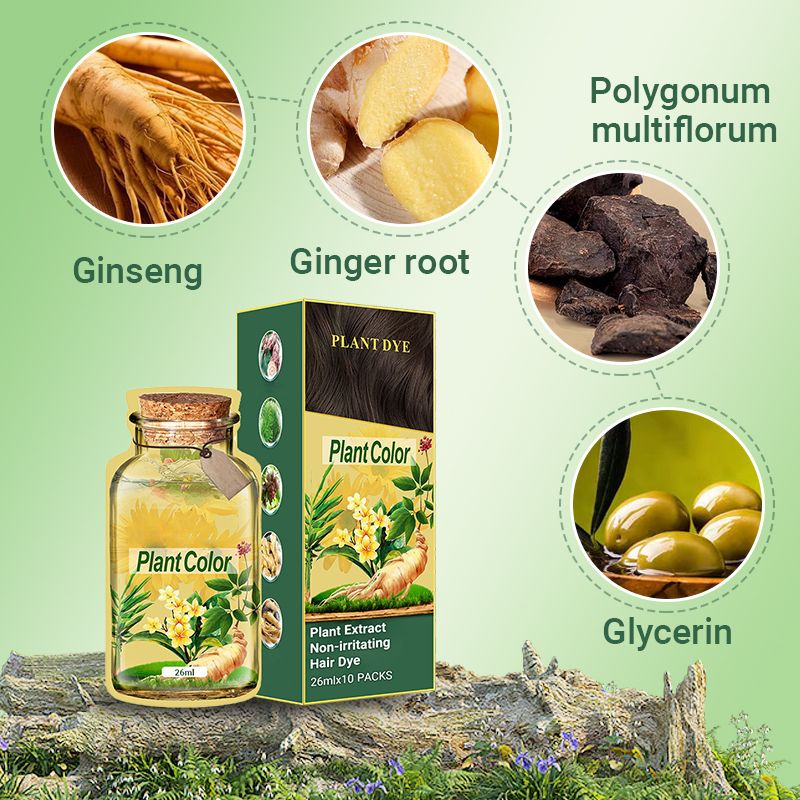 Tinta per Capelli Delicata a Base di Estratti Vegetali