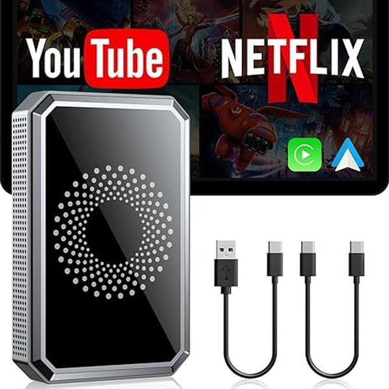 🔥 50% di sconto 🎁 Mini Adattatore Display Wireless – Trasforma la tua auto in un centro multimediale 4K con Android 13, split screen e plug-and-play! 🚗💻
