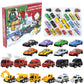 🎁Regalo di Natale con il 50% di sconto!!! 🚗Calendario dell'Avvento per bambini (maschietti): set di veicoli da cantiere in lega