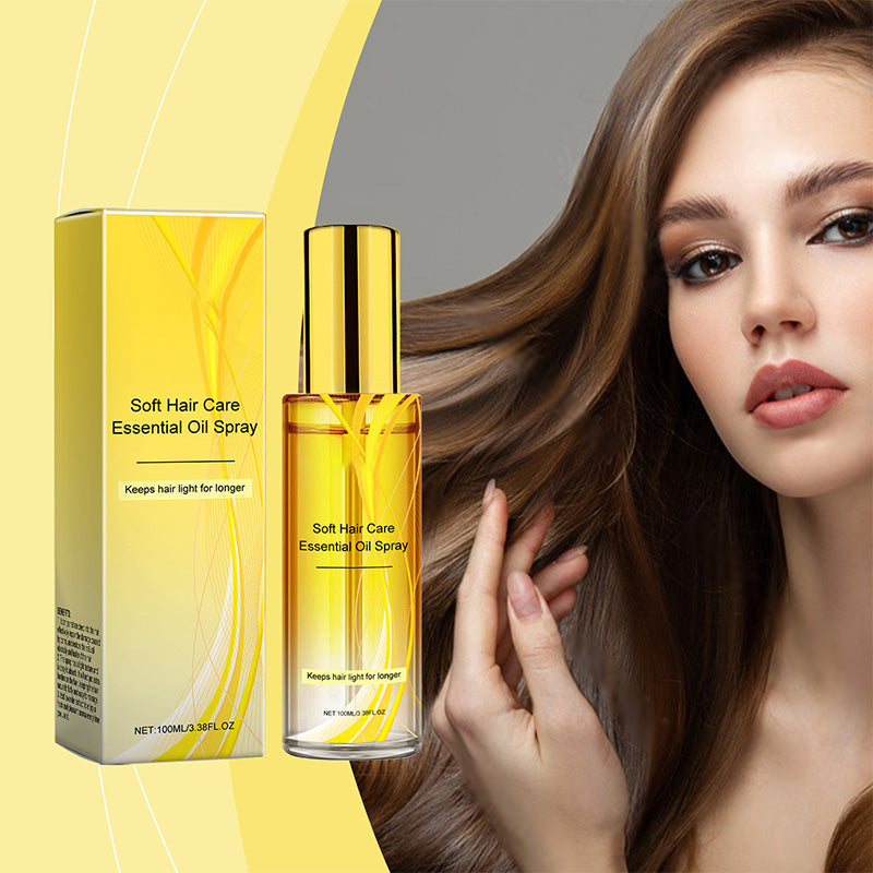 Olio essenziale nutriente leggero per capelli