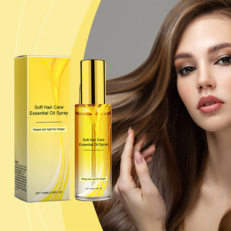Olio essenziale nutriente leggero per capelli