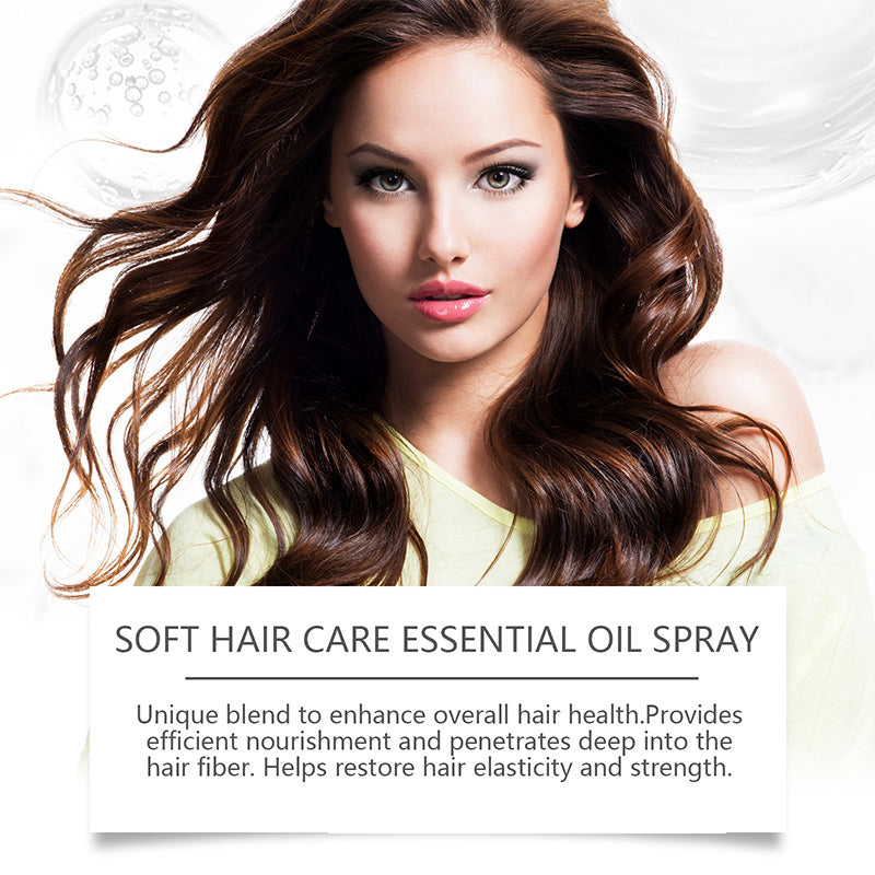 Olio essenziale nutriente leggero per capelli