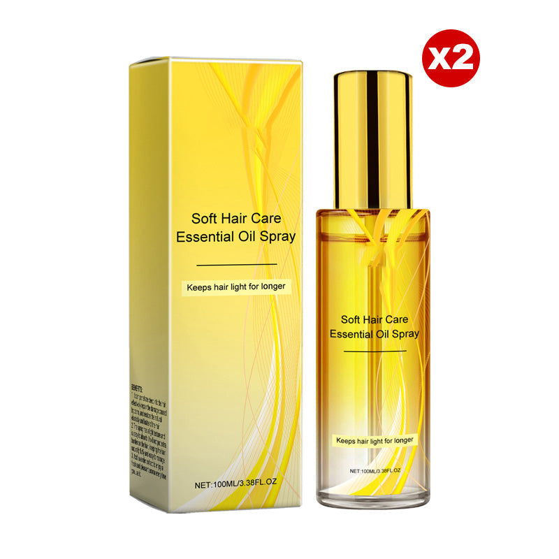 Olio essenziale nutriente leggero per capelli