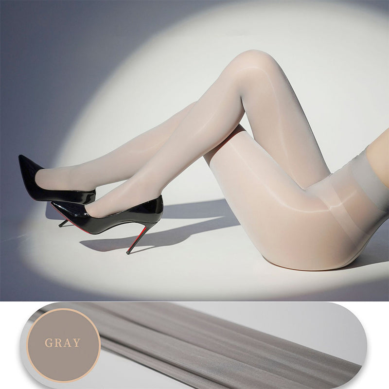 Collant lucidi trasparenti da donna – Resistenti agli strappi e antiscivol