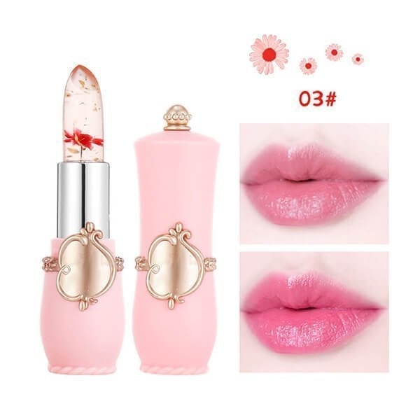 Cristallo Gelatina Fiore Rossetto Cambiacolore
