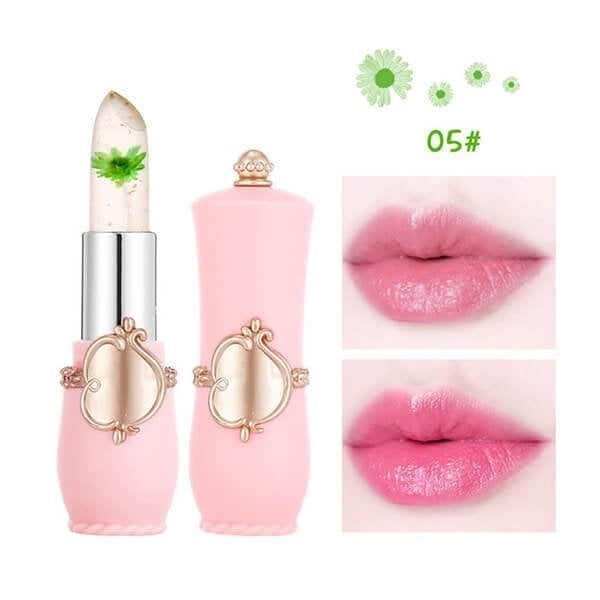 Cristallo Gelatina Fiore Rossetto Cambiacolore