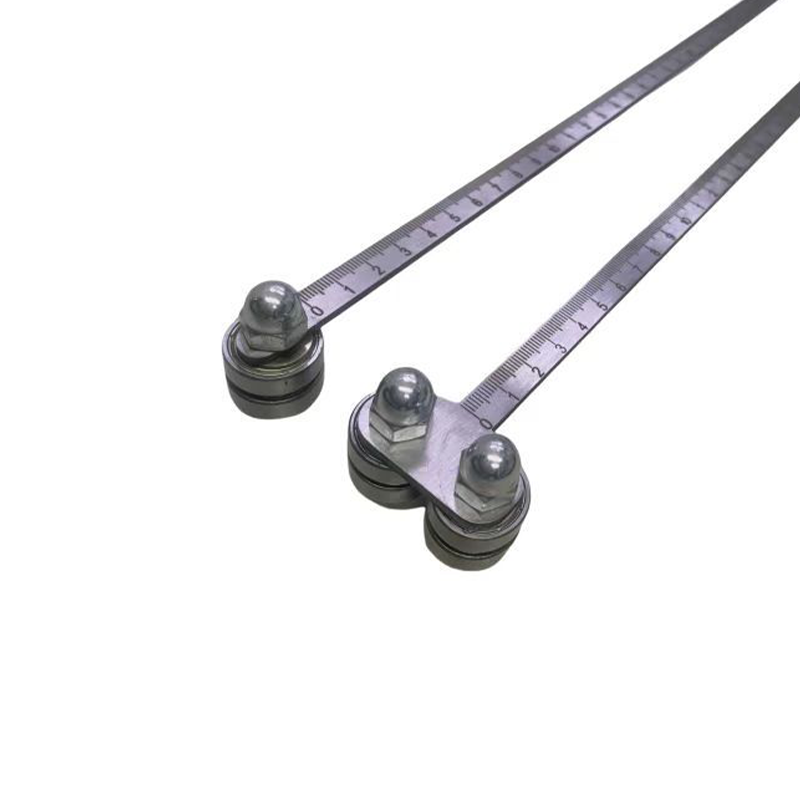 📏 Guida in Acciaio Inox per Sega Circolare con Scala Laser – Biassiale o Monoassiale | 600 mm