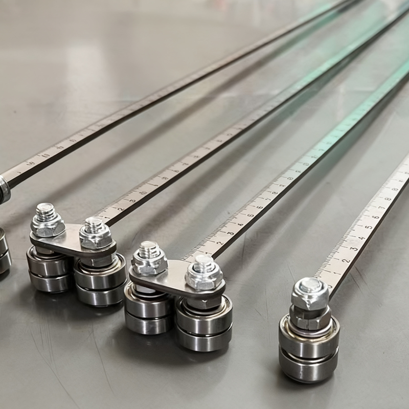 📏 Guida in Acciaio Inox per Sega Circolare con Scala Laser – Biassiale o Monoassiale | 600 mm