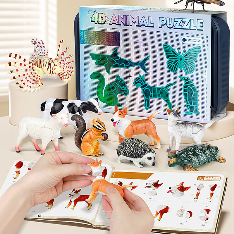🐞 60% DI SCONTO! 🐛 GIOCATTOLI DA MONTARE - 12 Modelli di Insetti e Animali, Sviluppa la Manualità e la Curiosità, Ideale per Bambini 5+ Anni 🔍🧩