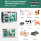 🐞 60% DI SCONTO! 🐛 GIOCATTOLI DA MONTARE - 12 Modelli di Insetti e Animali, Sviluppa la Manualità e la Curiosità, Ideale per Bambini 5+ Anni 🔍🧩
