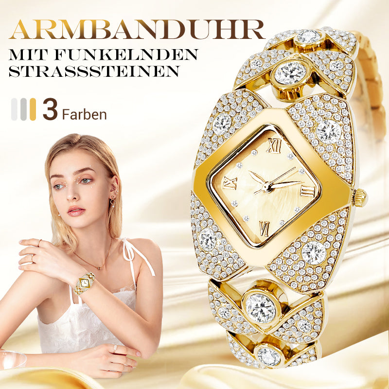 ⌚✨ 50% DI SCONTO! Orologio da Polso Retrò al Quarzo con Strass Scintillanti – Elegante, Glamour & Perfetto per Occasioni Speciali ✨
