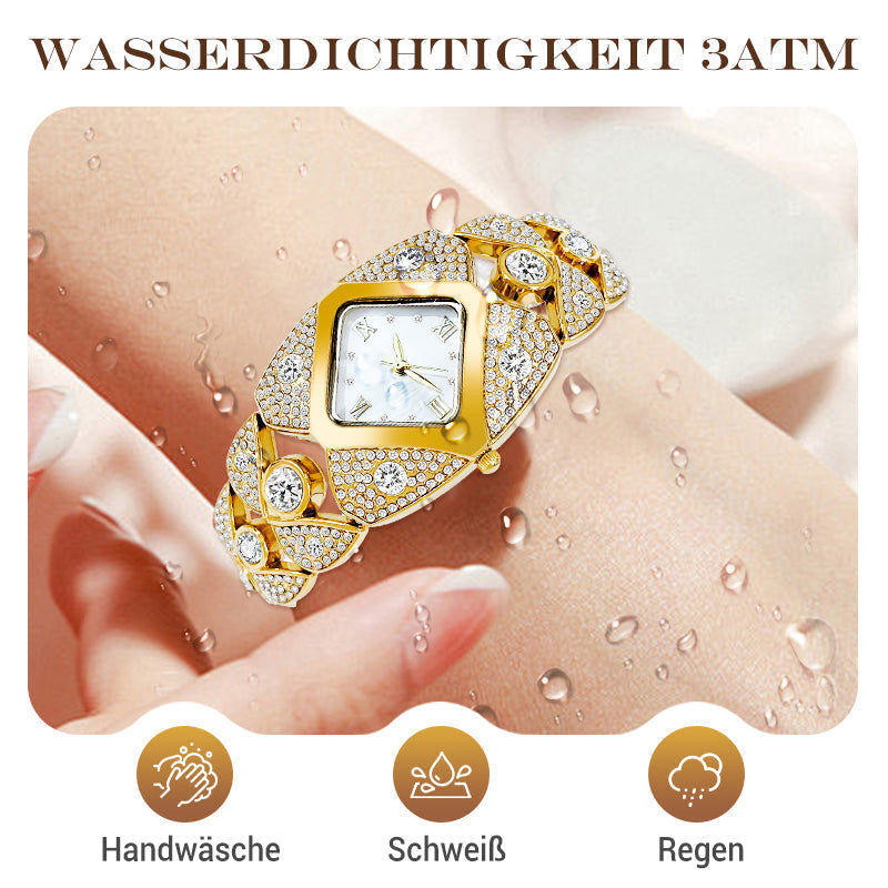 ⌚✨ 50% DI SCONTO! Orologio da Polso Retrò al Quarzo con Strass Scintillanti – Elegante, Glamour & Perfetto per Occasioni Speciali ✨