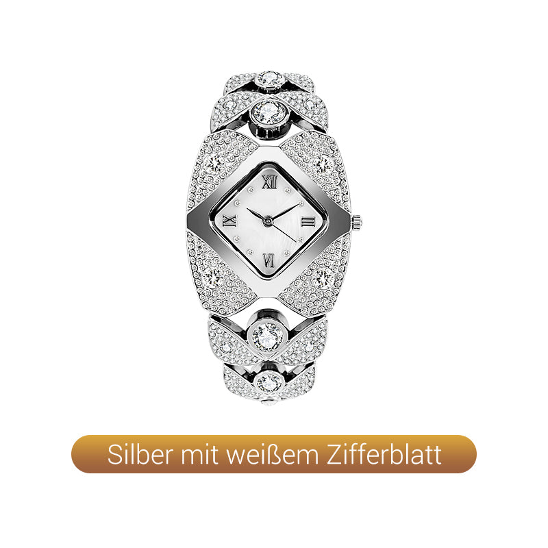 ⌚✨ 50% DI SCONTO! Orologio da Polso Retrò al Quarzo con Strass Scintillanti – Elegante, Glamour & Perfetto per Occasioni Speciali ✨