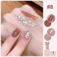 Set di Smalti per Unghie Glitter Bicolore Glamoroso
