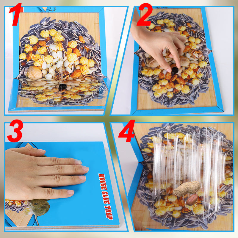 ⏳Offerta a tempo limitato⏰：50 % di sconto !!✨Facile da installare, cattura i topolini ovunque e in qualsiasi momento, trappola per topi, lo strumento di protezione contro i topi per la tua famiglia