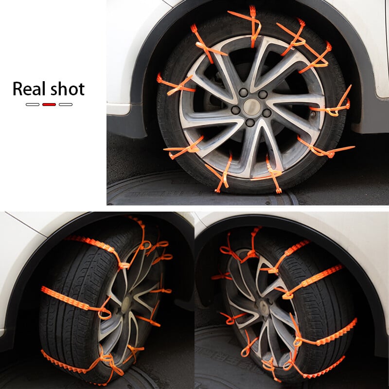 🔥 Saldi Invernali – 50% di sconto! Catene Antiscivolo Super Resistenti – Installazione in 60 Secondi, Adatte a SUV, Auto & Furgoni! 🚗❄️🛡️