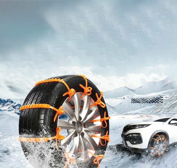 🔥 Saldi Invernali – 50% di sconto! Catene Antiscivolo Super Resistenti – Installazione in 60 Secondi, Adatte a SUV, Auto & Furgoni! 🚗❄️🛡️