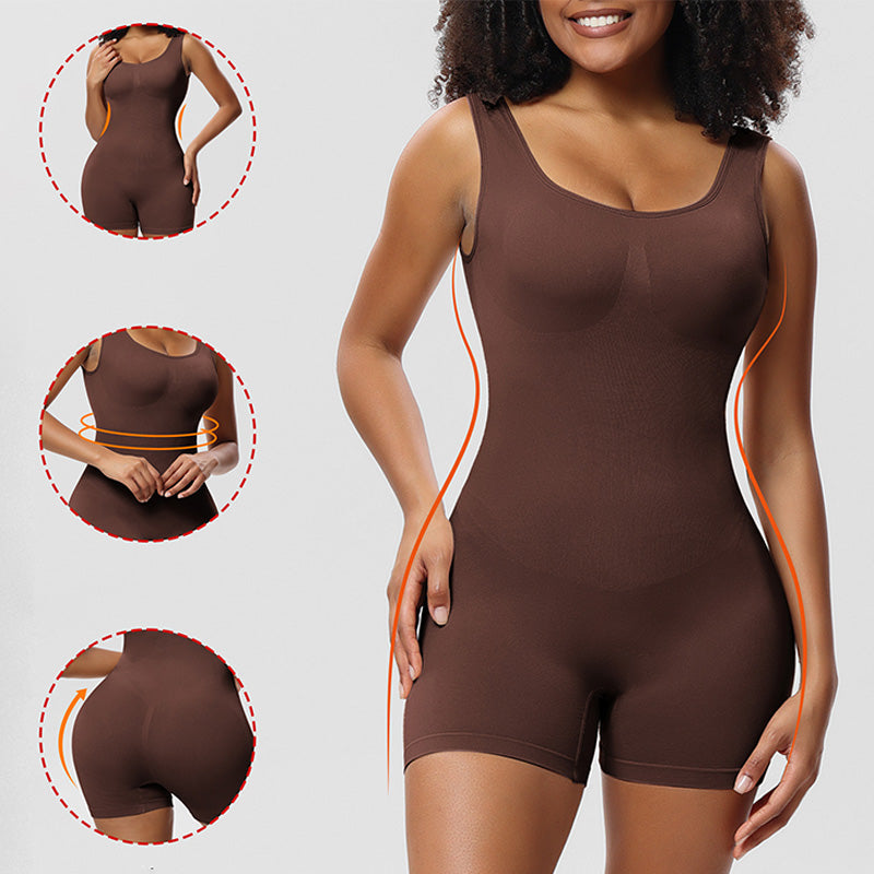 💫 BODY modellante per l'addome: tessuto senza cuciture e traspirante, effetto snellente istantaneo, comfort tutto il giorno per una silhouette perfetta 🌸✨