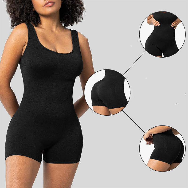 💫 BODY modellante per l'addome: tessuto senza cuciture e traspirante, effetto snellente istantaneo, comfort tutto il giorno per una silhouette perfetta 🌸✨