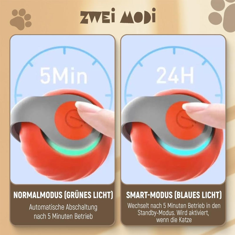 Sensore automatico intelligente per palline da gatto